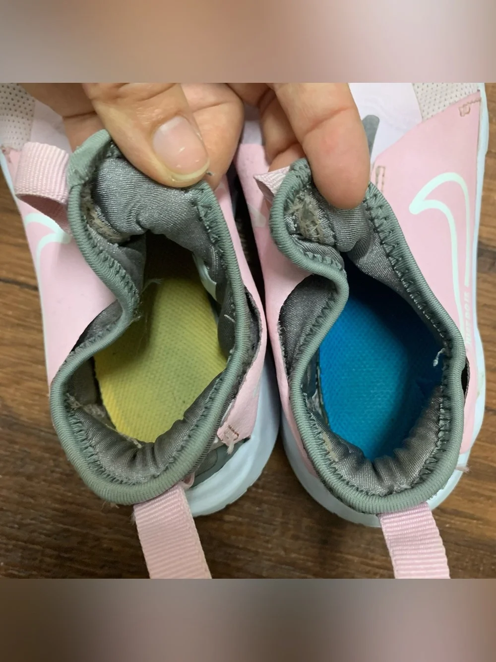 Nike Younger Kids' Flex Runner 2 Running Pink Shoes Sneakers Size 1Y
